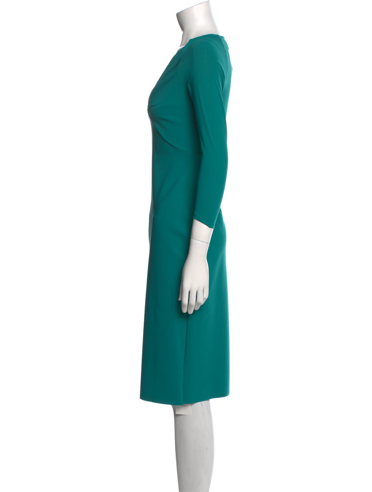 Chiara Boni V-Neck Knee-Length Dress